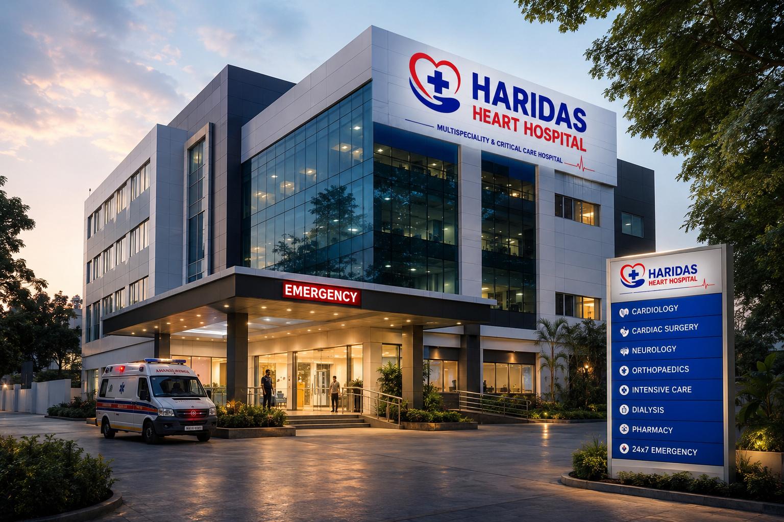 Haridas Heart Hospital Building, Kalaburagi